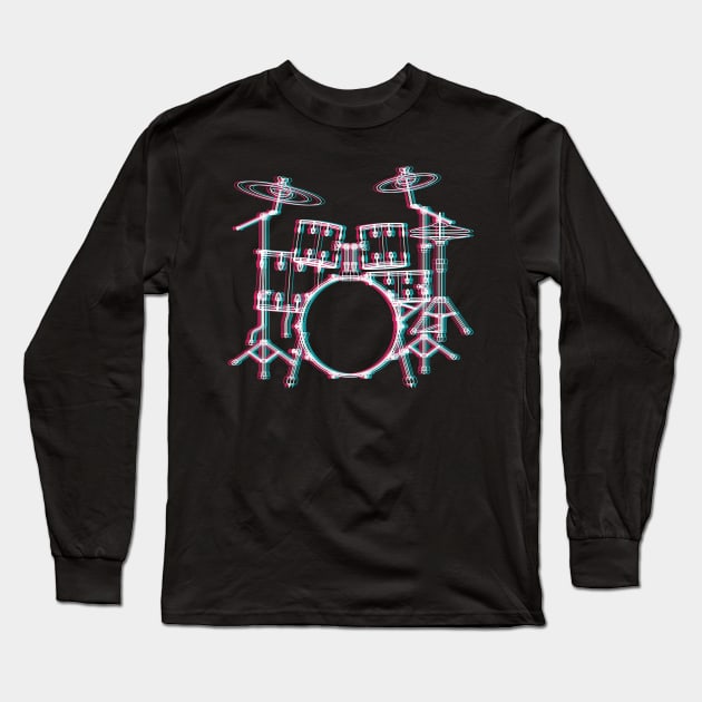 Drums Long Sleeve T-Shirt by n23tees